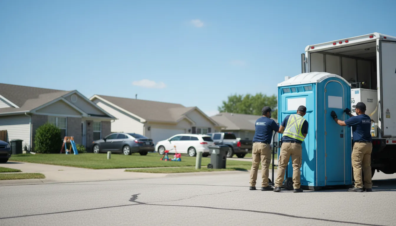 Standard Porta Potty Rentals in Mossville, IL near me